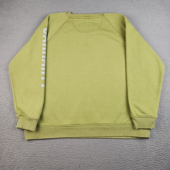 Carhartt Sweater Womens 2XL Green Long Sleeve Relaxed Fit Crewneck Sweatshirt - Picture 2 of 12